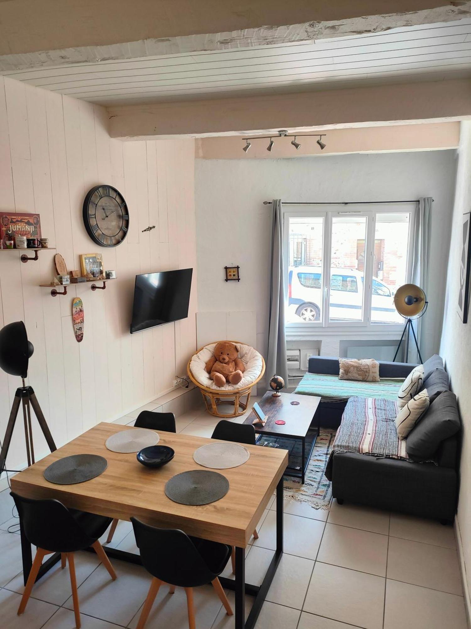 Appartement Charming Stone House Retreat, Your Tranquil Haven à Villeneuve-de-la-Raho Extérieur photo